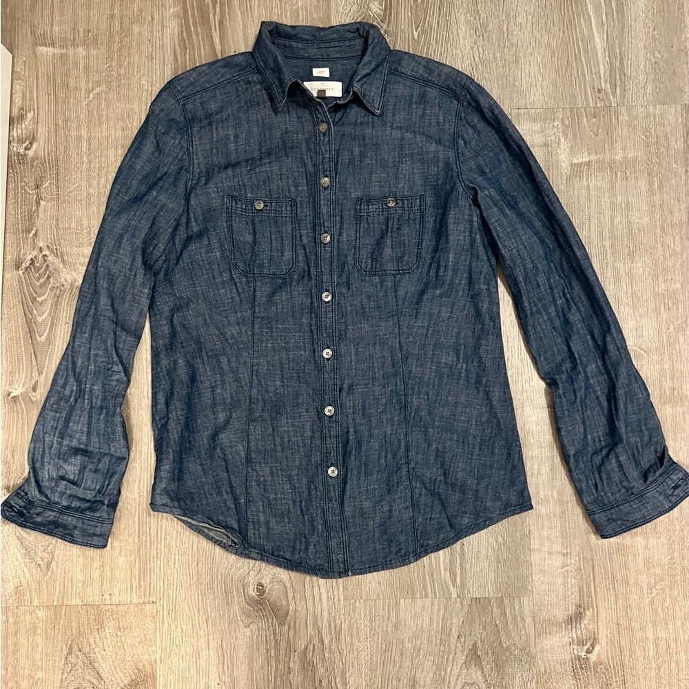 The Loft The Softened Denim Shirt